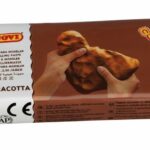 חימר 500 גרם חום