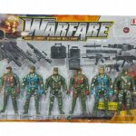 צבא לוחמים 1/6 בלוח ואביזרים