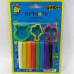 פלסטלינה עם שבלונות