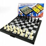 3 משחקים מגנט בקופ' 29 ס"מ