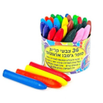 צבעי תוכי גירי קריון סופר ג'מבו ארגונומי 36 יח'
