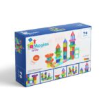 מאגיס טירה 76 חלקים (סופר מאגיס מגנט חזק פי 2)