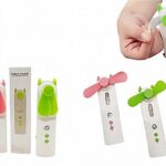 מאוורר עם תרסיס אדים