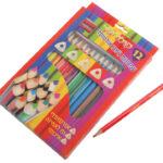 צבעי עיפרון ג'מבו 12 אורטופדי +מחדד