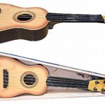 גיטרה דמוי עץ בקופסא