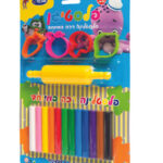 פלסטלינה + שבלונות + מערוך