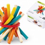 משחק IQ מתכת עץ דוק טבעת