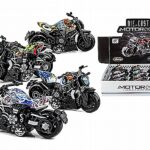 דיספליי אופנוע גוגו גדול צבעוני