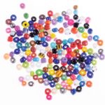 חרוז פלסטיק מעורב 450 גרם