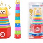 מגדל כוסות מחומש 11 חלק D/B 23X13