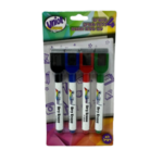 4 טוש מחיק מגנט