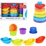 מגדל כוסות / סירות 3-1 קשת בענן