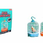 ציפורים בכלוב מצייצת עם אור +מחיאת כף