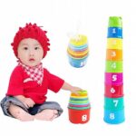 מגדל כוסות ברשת 1/10 מעורב צבע