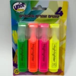 טוש זוהר בלוח מעוצב