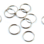 טבעות כסף 25 מ'מ 10 יח'