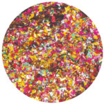 אבקת נוצצים מעורב 100 גרם