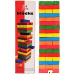 מפולת עץ צבעונית גדולה לוקס 54 חלק 28X8 סמ ת