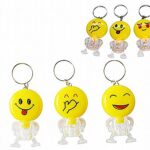 מ.מפתחות פנס סמיילי דמות