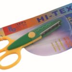 הייטקס מספריים זיג זג פלסטיק בבליסטר