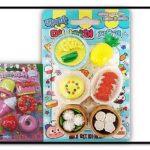 סט מחקים אוכל בלוח