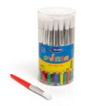 36 מכחולים עגולים בכוס