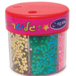 אבקת נוצצים גליטר צורות