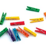 50 אטבי ג'וי JOY צבעוניים