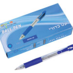 עט כדורי כחול 12 יח'