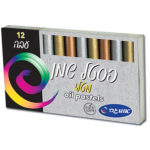 פסטל שמן מטאלי 12