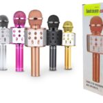 מיקרופון מתכת הפעלה מרחוק 6 פונקציות