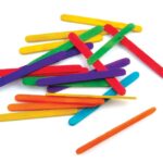 מקלות ארטיק צבעוני K - 021