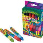 צבעי תוכי צבע עבה סט 12
