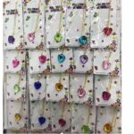 שרשרת תליון מתכת לב סגירה מיוחדת בלוח