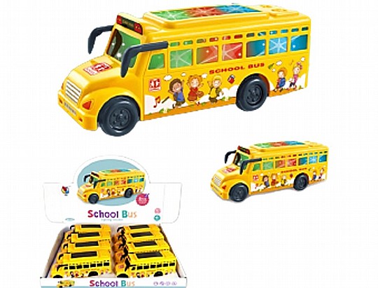 cba2c194ed52d06b240ab10dacfa34780a0932b6 אוטו דיספליי אוטובוס בית ספר צהוב אור וצליל – תמונה 1