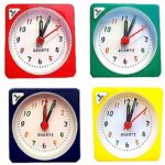 שעון מעורר נודניק סוללה קטן 5.5X6 סמ