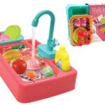 סט כיור מים + מייבש כלים וירקות