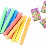 גיר צבעוני 8.2X6.2 סמ 1/12 + מדבקה מחיר!!!!