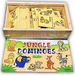 דומינו עץ חיות יער