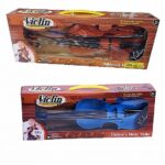 כינור צבעוני איכותי בקופסא