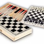 שח ששבש דמקה עץ 38 ס"מ