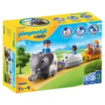 רכבת חיות לגיל הרך 1,2,32 (4)