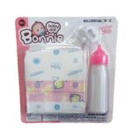 בקבוק חלב + חיתול