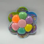 טוש זוהר פרח 6 צבעים