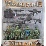 צבא בלוח חיילים+נשק 25X21 D/B