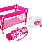 מיטה מתכת לבובה מתקפלת 52X31X31 סמ בתיק