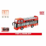 אוטובוס תיירים אדום + גג פתוח