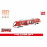 רכבת חשמלית אדומה