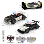 מכונית ספורט משטרה + שלט