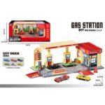 תחנת דלק רענון + מכוניות